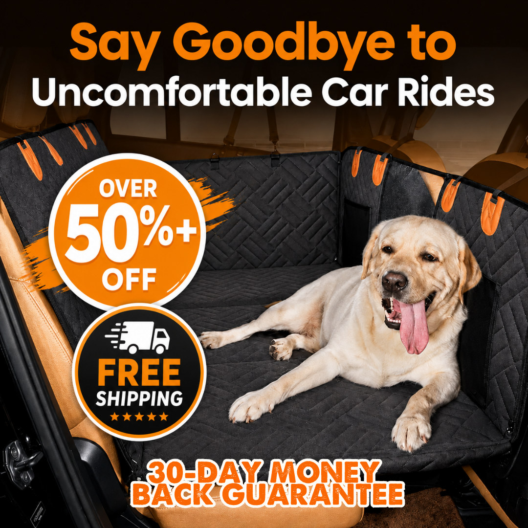 Hard Bottom Dog Car Seat Protector