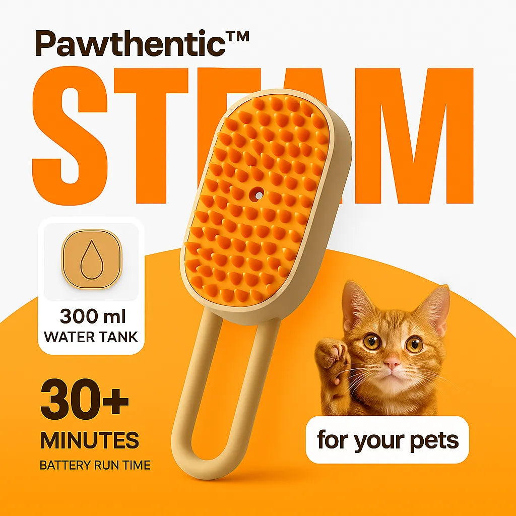 Pawthentic™ Pet Steaming Brush - Pawthentic™