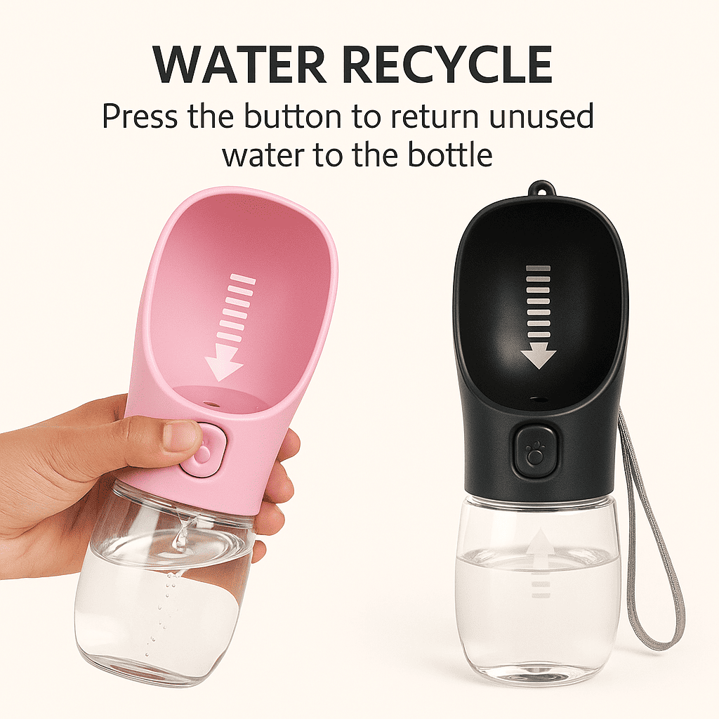 Pawthentic™ Portable Water Bottle