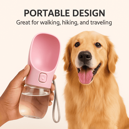 Pawthentic™ Portable Water Bottle