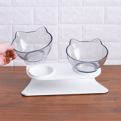 Pawthentic™ Bowl Anti-Vomiting Cat Feeder