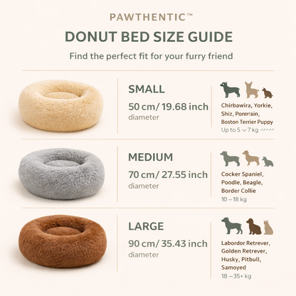 Pawthentic™ Donut Bed