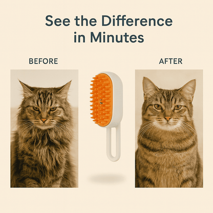 Pawthentic™ Pet Steaming Brush