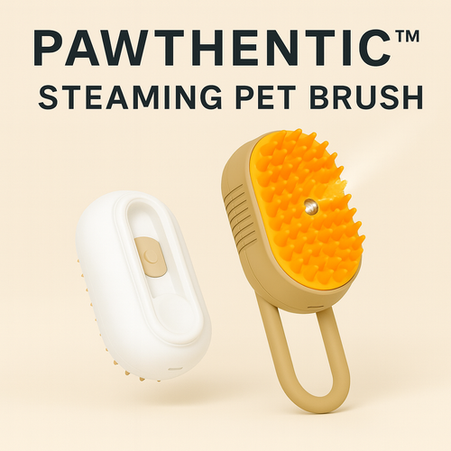 Pawthentic™ Pet Steaming Brush