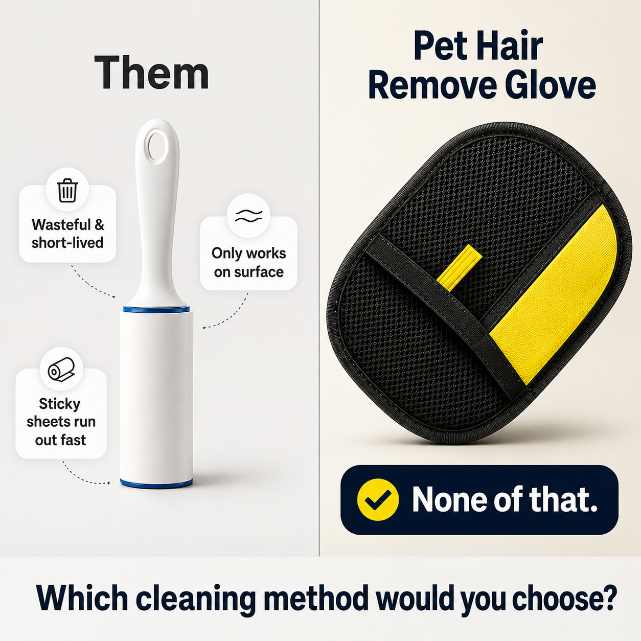 Pet Hair Removal Gloves