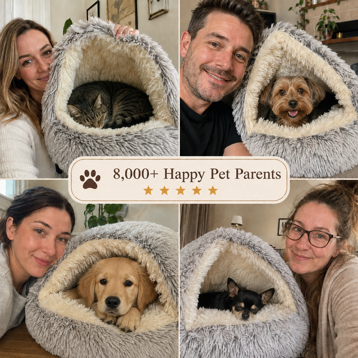 Pawthentic Nest Bed